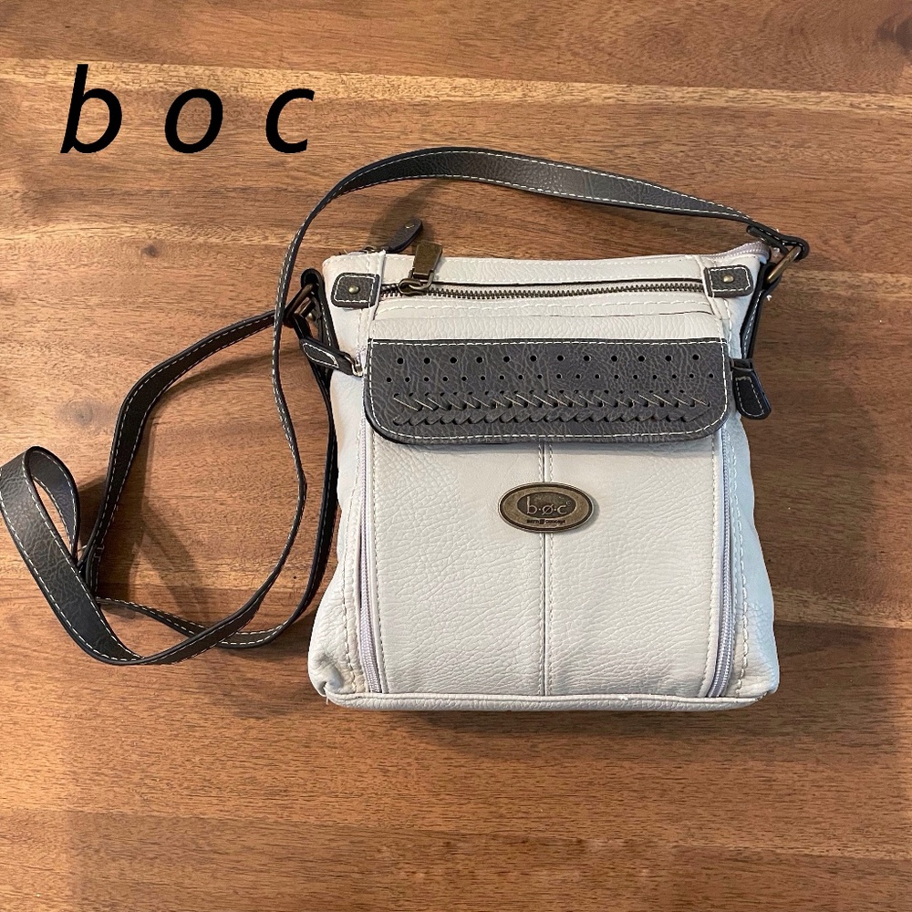 BOC grey crossbody bag